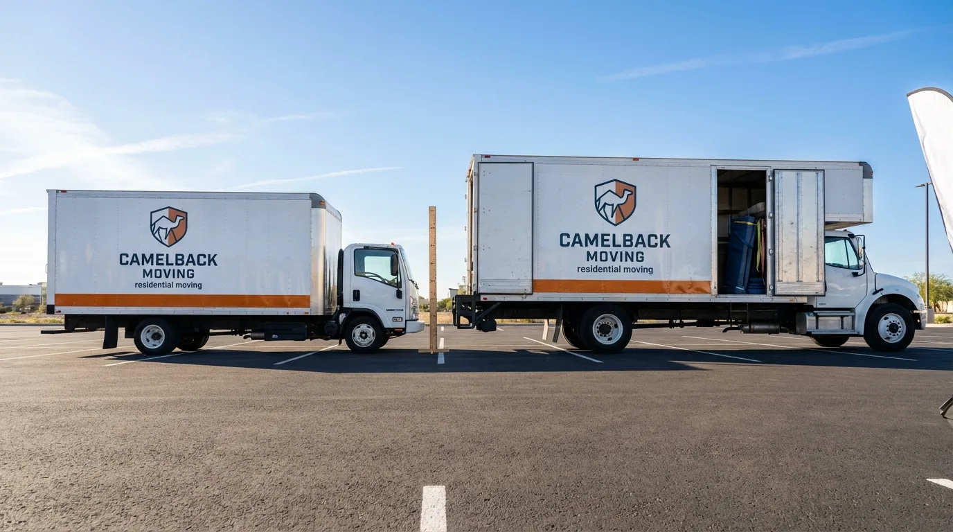 Moving truck size capacity guide in Boylston